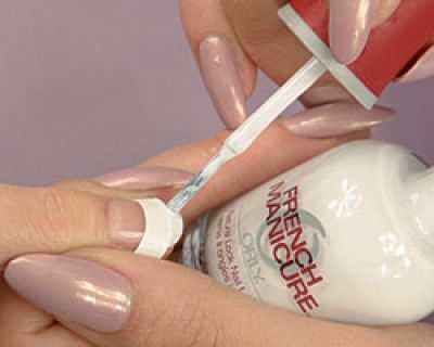 Французский маникюр дома