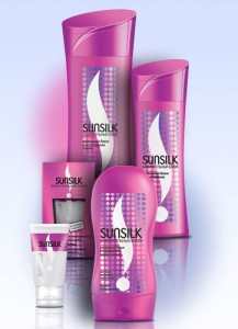 Шампунь, бальзам и сыворотка для окрашенных волос SunSilk. Отзыв