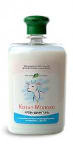 Питательный крем-шампунь «Козье молоко» от Эксклюзив косметик. Отзыв