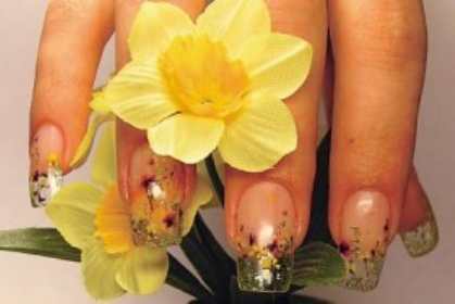 Рисунок на ногтях - Лето