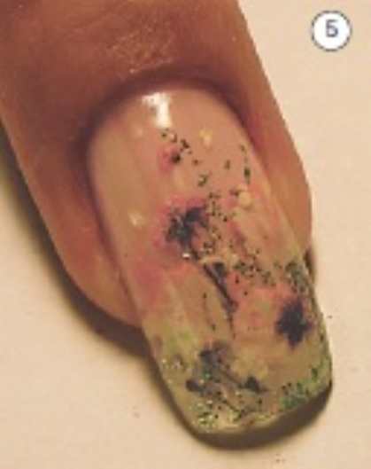 Рисунок на ногтях - Лето