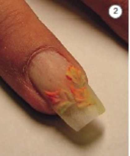 Рисунок на ногтях - Лето