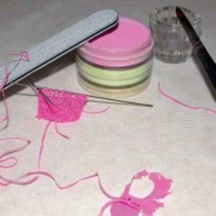 Вязание акрилом