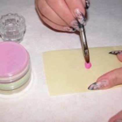 Вязание акрилом