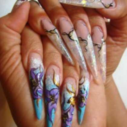 Новогодний дизайн ногтей в картинках