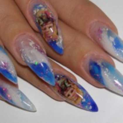 Новогодний дизайн ногтей в картинках