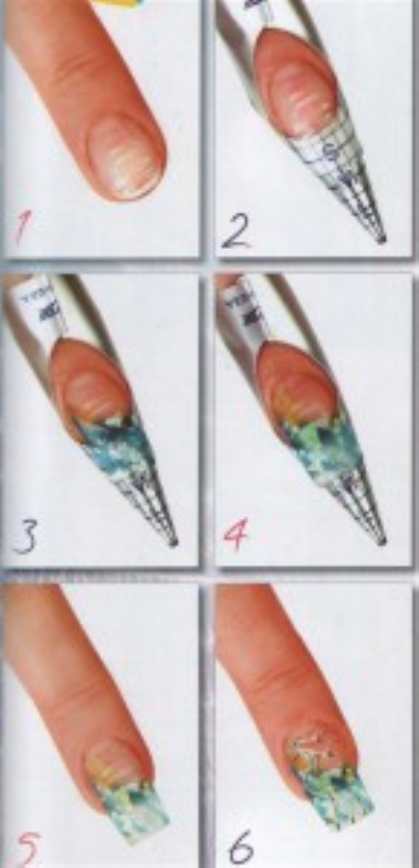 Морской дизайн ногтей - Снова в теплые края