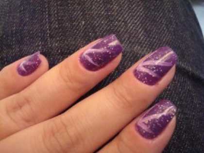 Простой рисунок на ногтях для каждой