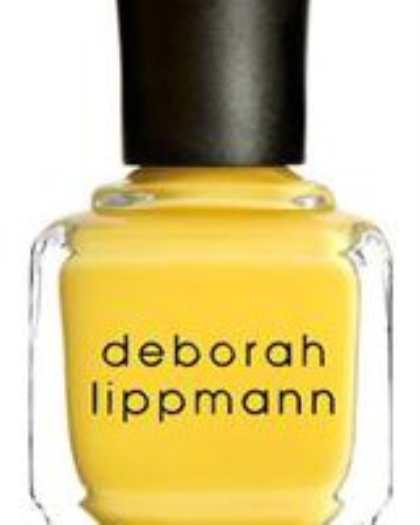 Желтые ногти в моде