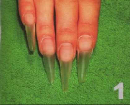 Рисунок на ногтях - Морская жемчужина