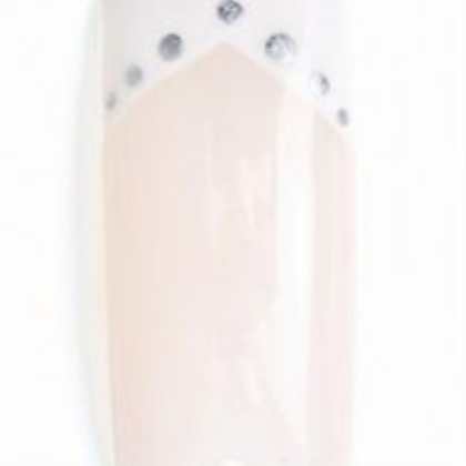 Рисунок на ногтях - обычно-необычный френч