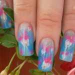 Аквариумный дизайн и роспись на ногтях. Фото