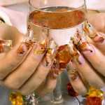 Аквариумный дизайн и роспись на ногтях. Фото