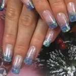 Аквариумный дизайн и роспись на ногтях. Фото