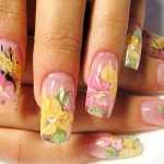 Аквариумный дизайн и роспись на ногтях. Фото