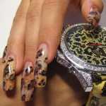 Аквариумный дизайн и роспись на ногтях. Фото