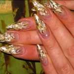 Аквариумный дизайн и роспись на ногтях. Фото