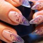 Аквариумный дизайн и роспись на ногтях. Фото