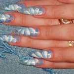 Аквариумный дизайн и роспись на ногтях. Фото