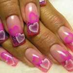 Аквариумный дизайн и роспись на ногтях. Фото