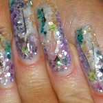 Аквариумный дизайн и роспись на ногтях. Фото
