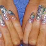 Аквариумный дизайн и роспись на ногтях. Фото