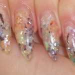 Аквариумный дизайн и роспись на ногтях. Фото