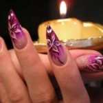 Аквариумный дизайн и роспись на ногтях. Фото