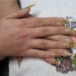 Аквариумный дизайн и роспись на ногтях. Фото