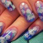 Аквариумный дизайн и роспись на ногтях. Фото