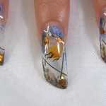 Аквариумный дизайн и роспись на ногтях. Фото