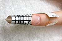 Фото-урок рисунков на ногтях: Роза