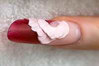 Фото-урок рисунков на ногтях: Роза