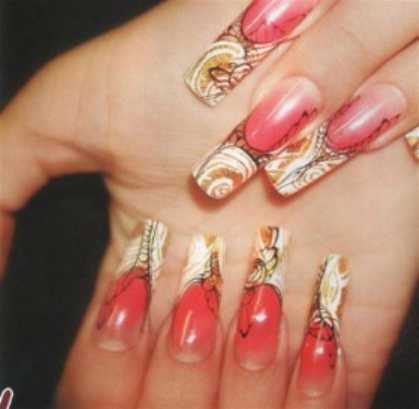 Рисунок на ногтях - Удачное решение