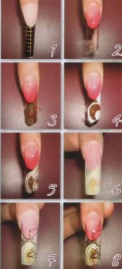 Рисунок на ногтях - Удачное решение
