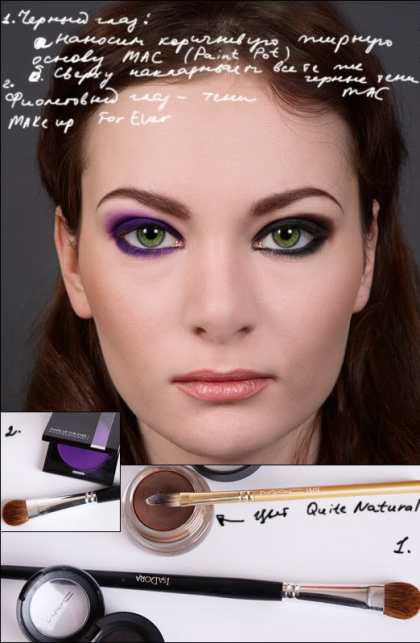 Фото-урок макияжа: &amp;#171;дымчатые глаза&amp;#187; или Smokey Eyes