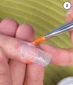 Фото-урок маникюра и росписи на ногтях: Кружевные ногти