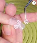 Фото-урок маникюра и росписи на ногтях: Кружевные ногти