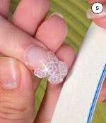 Фото-урок маникюра и росписи на ногтях: Кружевные ногти