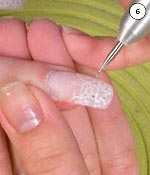 Фото-урок маникюра и росписи на ногтях: Кружевные ногти