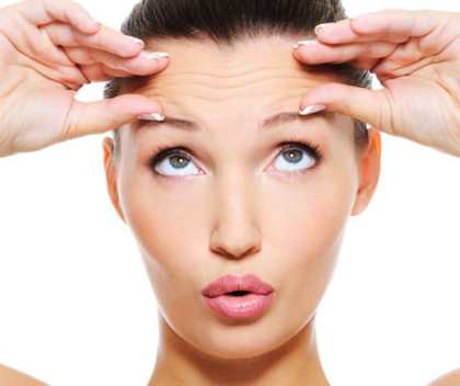 Морщины на лбу. Как убрать?