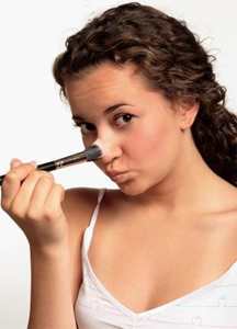 Как уменьшить нос макияжем?