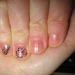 Короткий маникюр