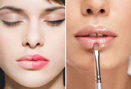Как увеличить губы с помощью макияжа?