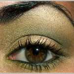 Фото-урок макияжа: салатовый оттенок