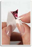 Фото-урок маникюра: Жемчужный френч