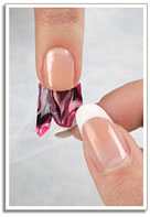 Фото-урок маникюра: Жемчужный френч