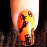 Маникюр на Хэллоуин