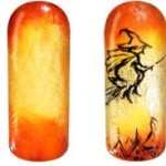 Маникюр на Хэллоуин