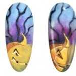 Маникюр на Хэллоуин